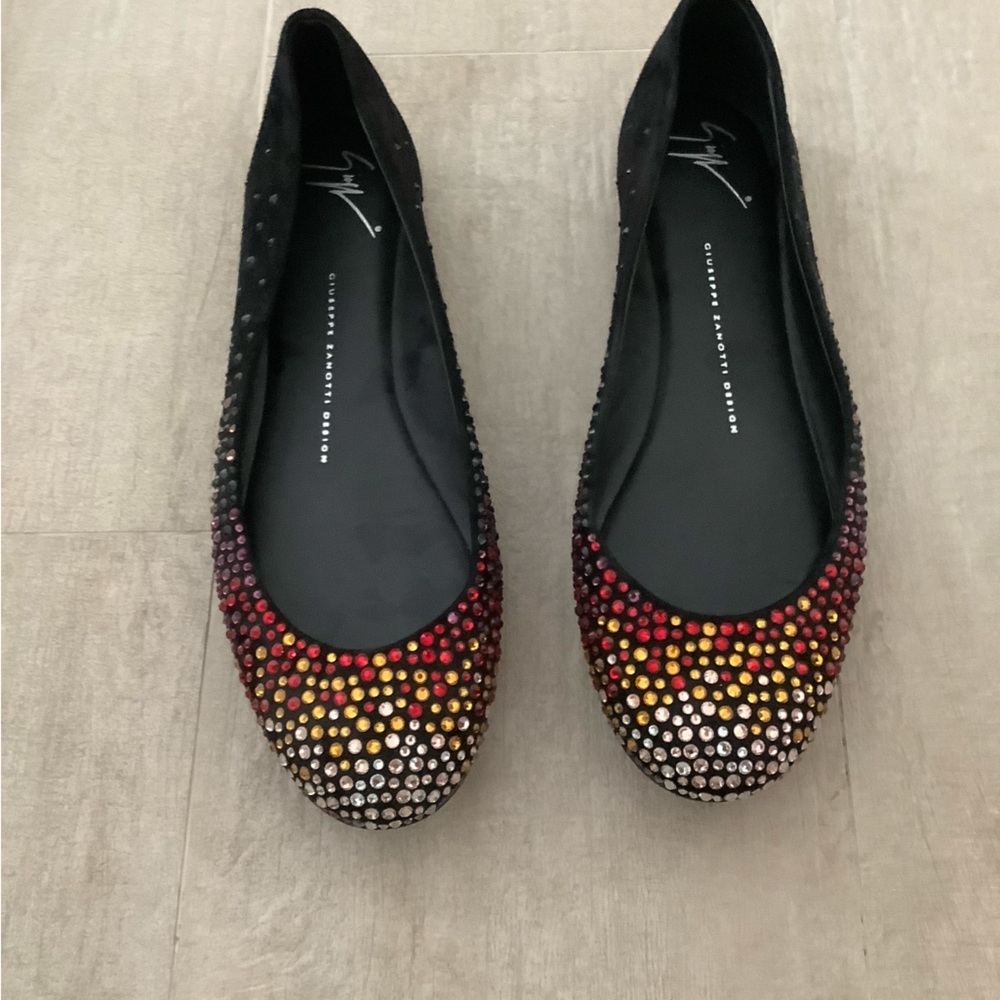 GiuseppeZanotti sequin ballet flats